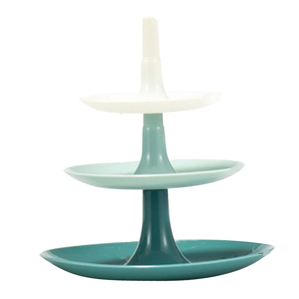 3 Tier Plastic Cake Stand, Dessert Cupcake Holder, Wedding Tea Party Serving Platter