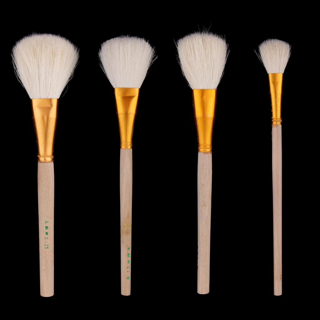 Pottery & Clay Sculpting Tools,Wooden Bid Head Brush for DIY Modeling Clay Ceramic Pottery Cleaning Tool