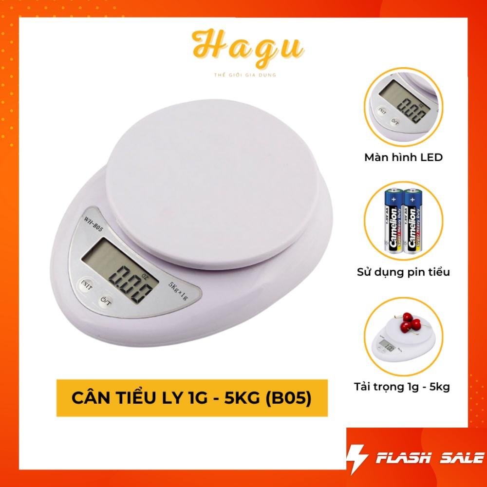 Cân tiểu ly điện tử nhà bếp cao cấp định lượng 1g - 5kg, cân tiểu li làm bánh siêu chính xác, cân tổ yến C02