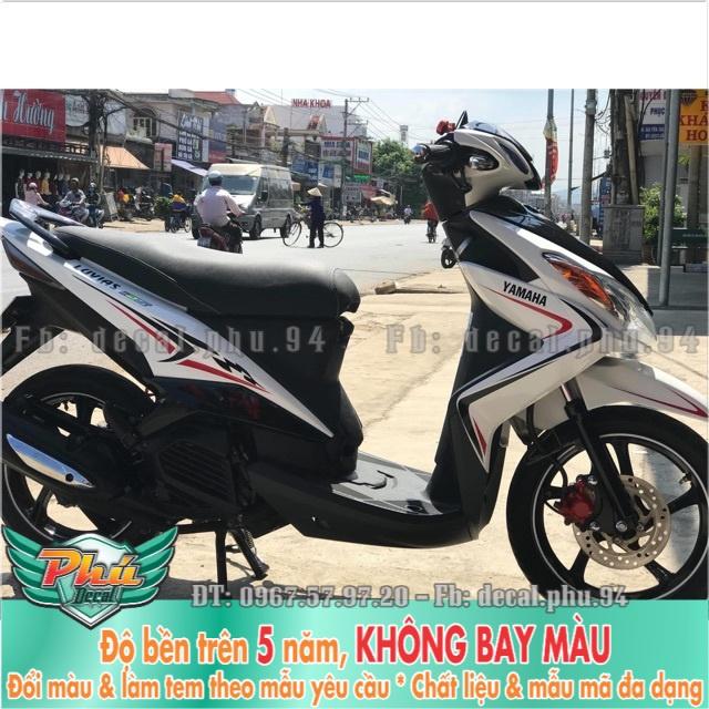 Tem rời Luvias trắng đỏ đen -1