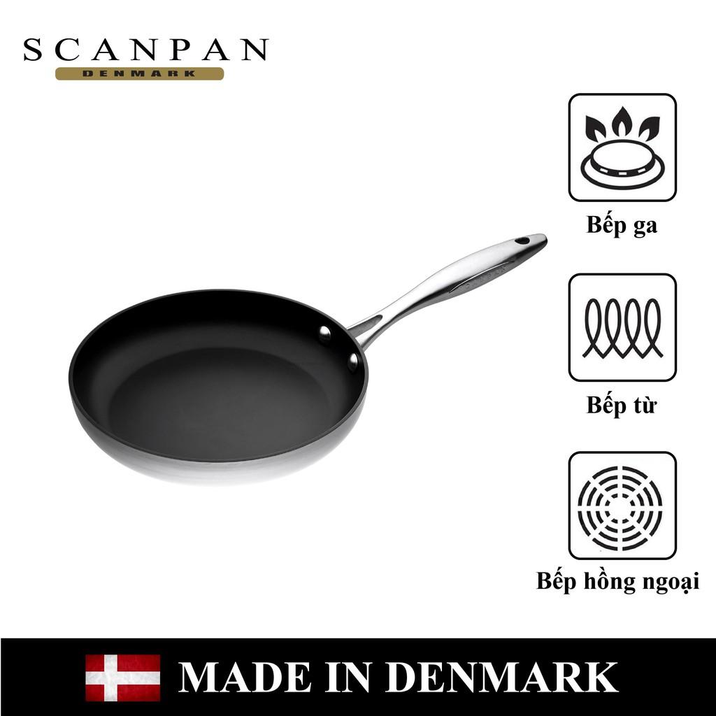 (Ảnh thật - Chính hãng) Chảo chống dính từ Scanpan CTX 20cm 65002000, đúc liền 7 lớp, bảo hành chống dính 3 năm, sản xuất tại Đan Mạch