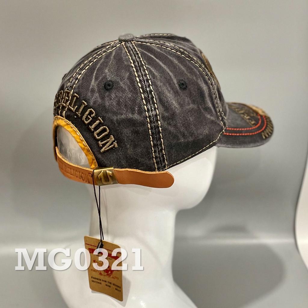 Mũ lưỡi trai True Religion cao cấp thêu chỉ nổi jean 56 phát tài thiết kế thời trang cá tính freesize shop nón ông địa