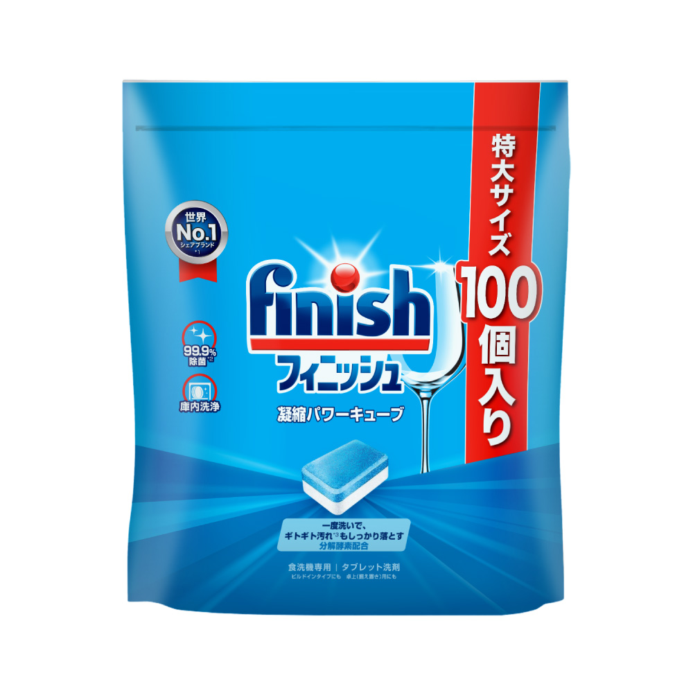 Viên Rửa Chén Finish Nhật Bản Power Cube 100 Viên
