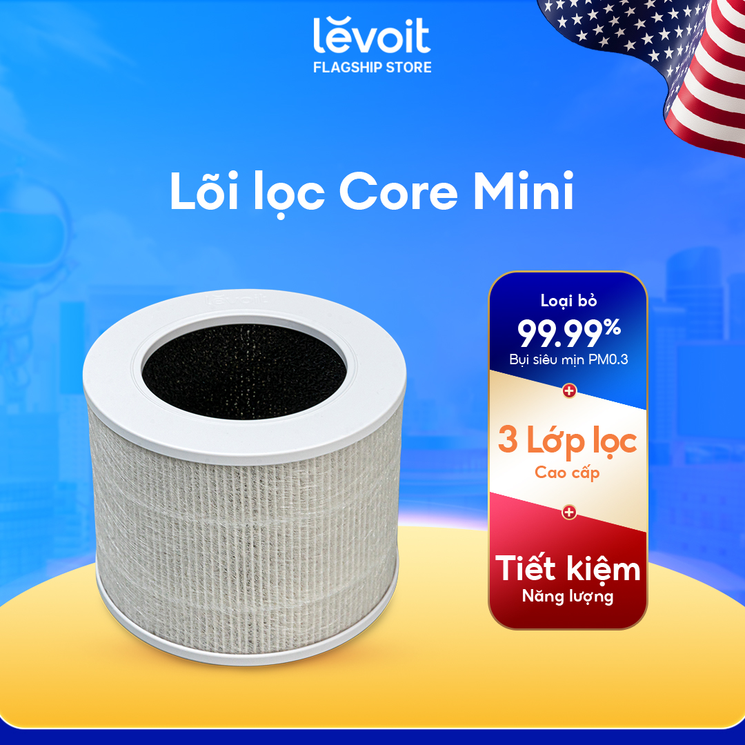 Lõi Lọc Diệt Khuẩn Cho Máy Lọc Levoit core mini | Hàng Chính Hãng