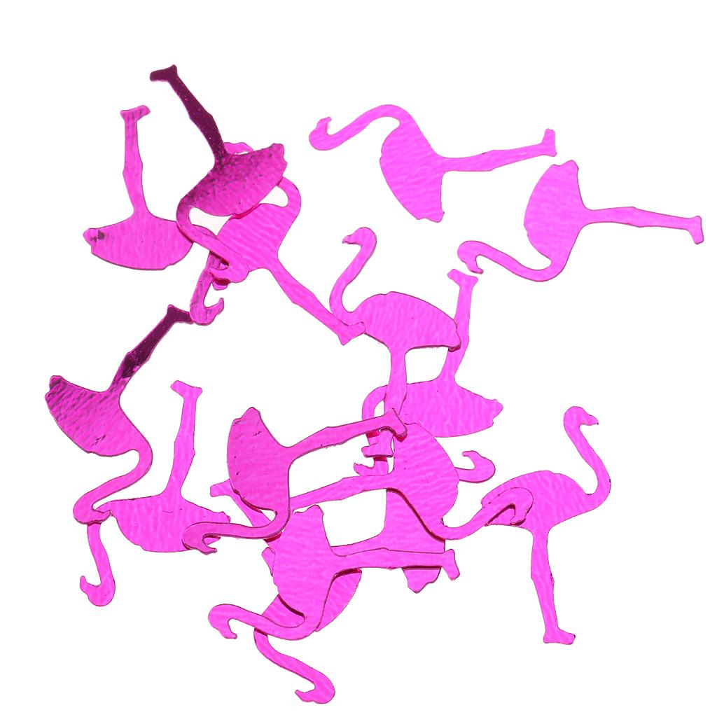 Tropical Flamingo Table Confetti Sprinkles Scatter Throwing Kids Party Decor