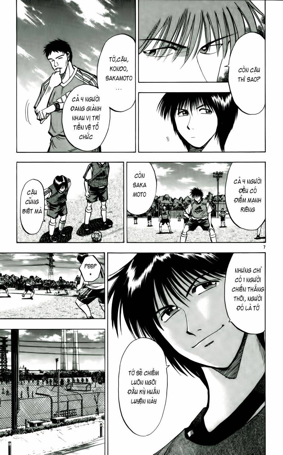 vũ điệu trên sân cỏ - fantasista chapter 43 7