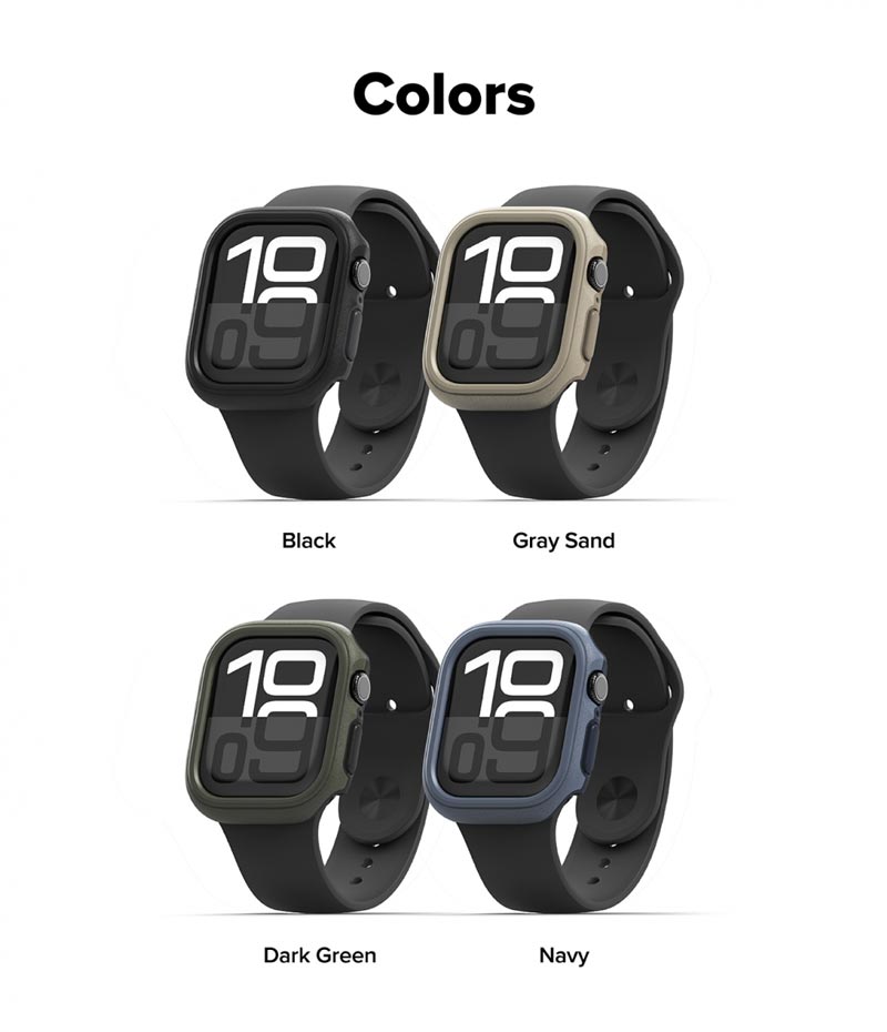 Ốp dành cho Apple Watch 10 RINGKE Onyx 46mm - Hàng Chính Hãng