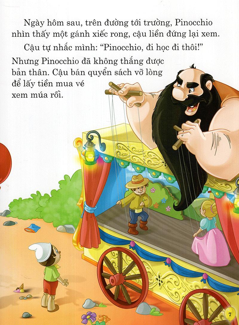 Ngày Xửa Ngày Xưa - Pinocchio - Bìa Cứng (Tái Bản 2023)