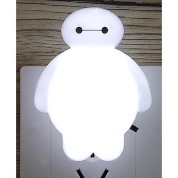 Đèn Ngủ LED Hình BayMax Đáng Yêu