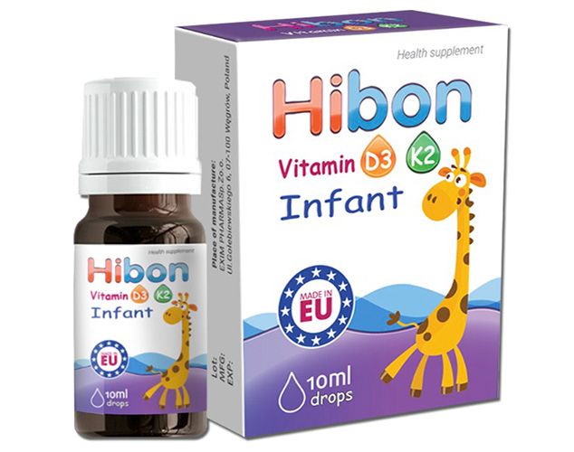 Vitamin D3+K2 Hibon (10ml)