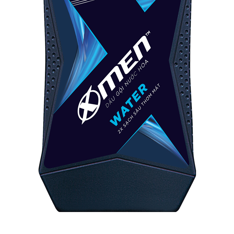 Dầu Gội X-Men Nước hoa Water 650G + Sữa Tắm X-Men Water 180G