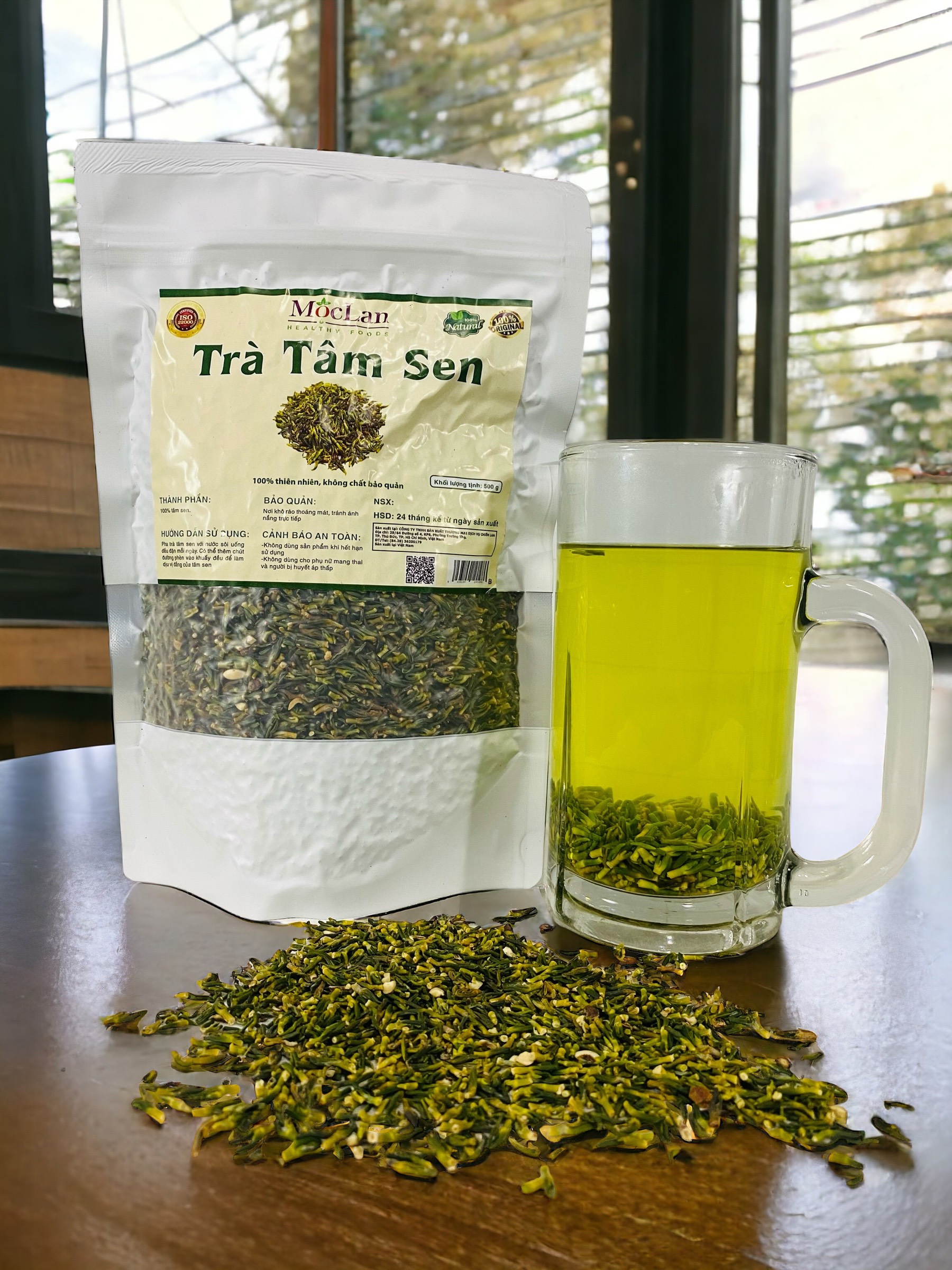 Trà tâm sen MộcLan (Bịch 500g)