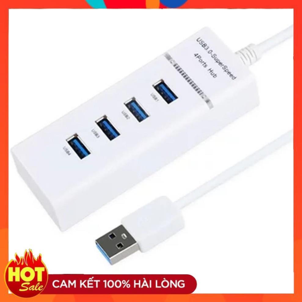 Hub Chia 4 Cổng USB 3.0 - 303A - Dây dài 30cm ( Màu đen, trắng )