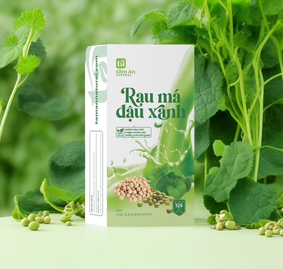 RAU MÁ ĐẬU XANH GIÚP THANH MÁT, GIẢI NHIỆT (125g)