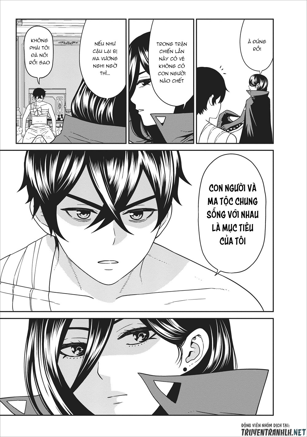 pháp sư mạnh nhất quân đội ma vương hoá ra là con người chapter 4 5