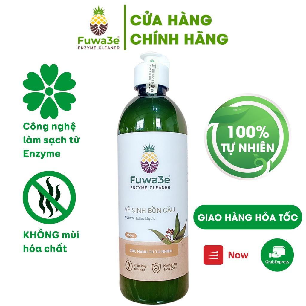 Combo Nước rửa bát 500ml, xịt tẩy đa năng 500ml, nước tẩy bồn cầu 500ml, xịt khử mùi đa năng 300ml Fuwa3e