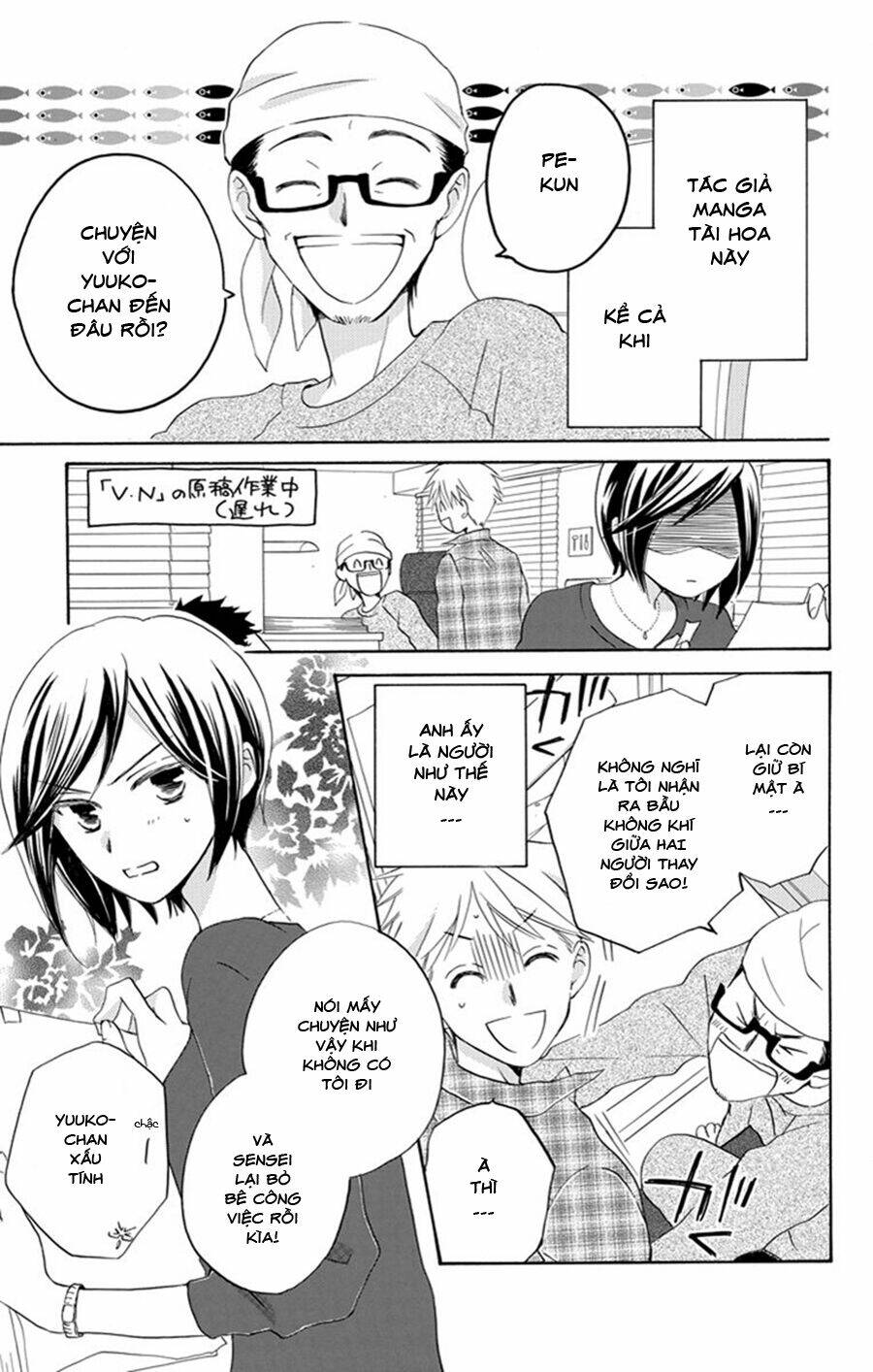 không thể chờ đến sáng mai được! chapter 4 7