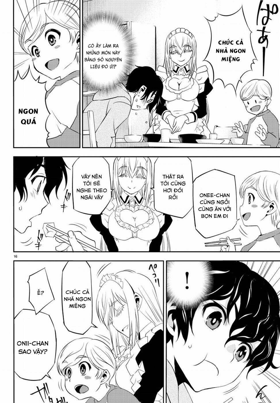 :oshikake maid shirayuki-san chapter 1 22