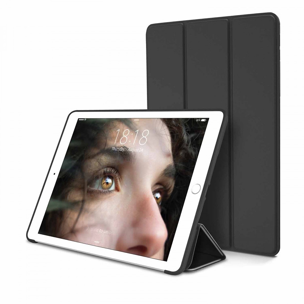 Bao da PKCB silicone dẻo - Smart cover dành cho iPad 2017 9.7 inch - Hàng Chính hãng