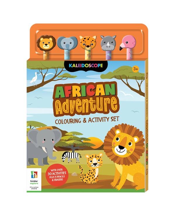 African Adventure Colouring &amp; Activity Set