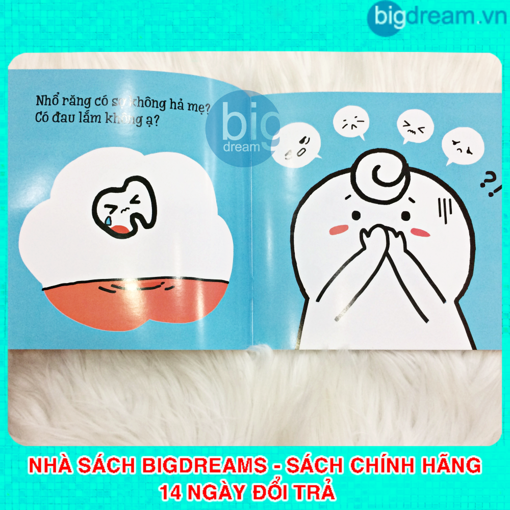Miu Miu Tự Lập - Thay Răng Sữa Ehon Kĩ Năng Sống Cho Bé 1-6 Tuổi - Miu Bé Nhỏ Hiểu Chuyện