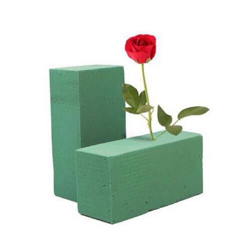 Xốp cắm hoa màu xanh hình chữ nhật 10,5 * 23 * 7,6cm