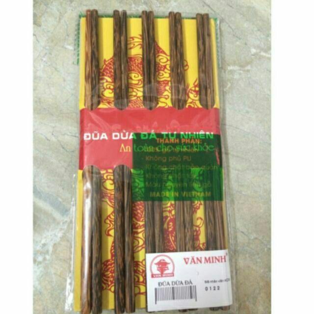 Đũa gỗ dừa cao cấp - hàng đẹp