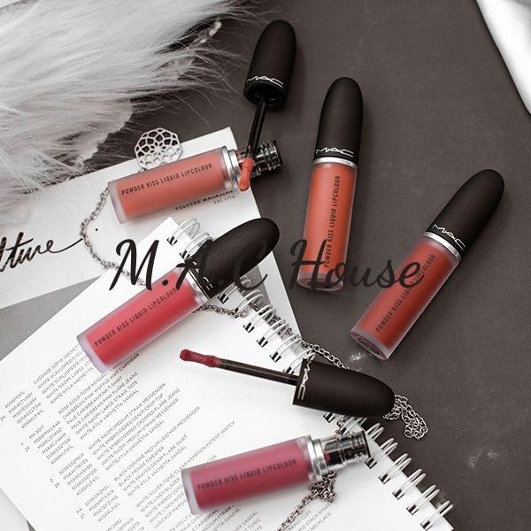 Son Kem MAC 990 Powder Kiss Liquid Lipcolour –  More The Mehr-ier Màu Hồng Đất