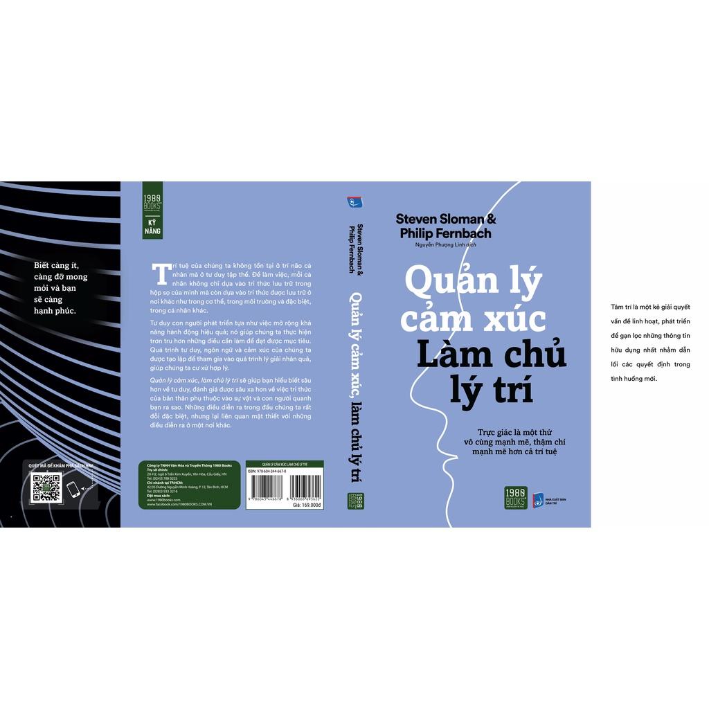 Sách  Quản lý cảm xúc, làm chủ lý trí - BẢN QUYỀN