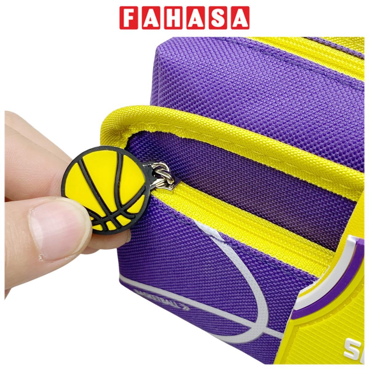 Bóp Viết Vải Sporter - 7914 - Màu Vàng Tím