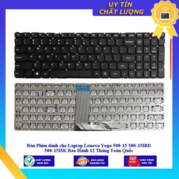 Bàn Phím dùng cho Laptop Lenovo Yoga 500-15 500-15IBD 500-15ISK Bảo Hành 12 Tháng Toàn Quốc - Hàng Nhập Khẩu New Seal