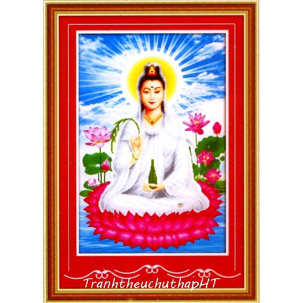 Tranh đính đá Phật Bà Quan Âm DF2290 – Tự đính