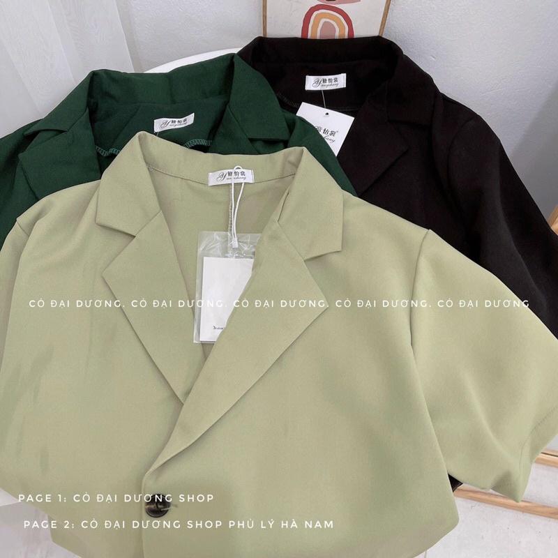 Áo blazer cộc 6087
