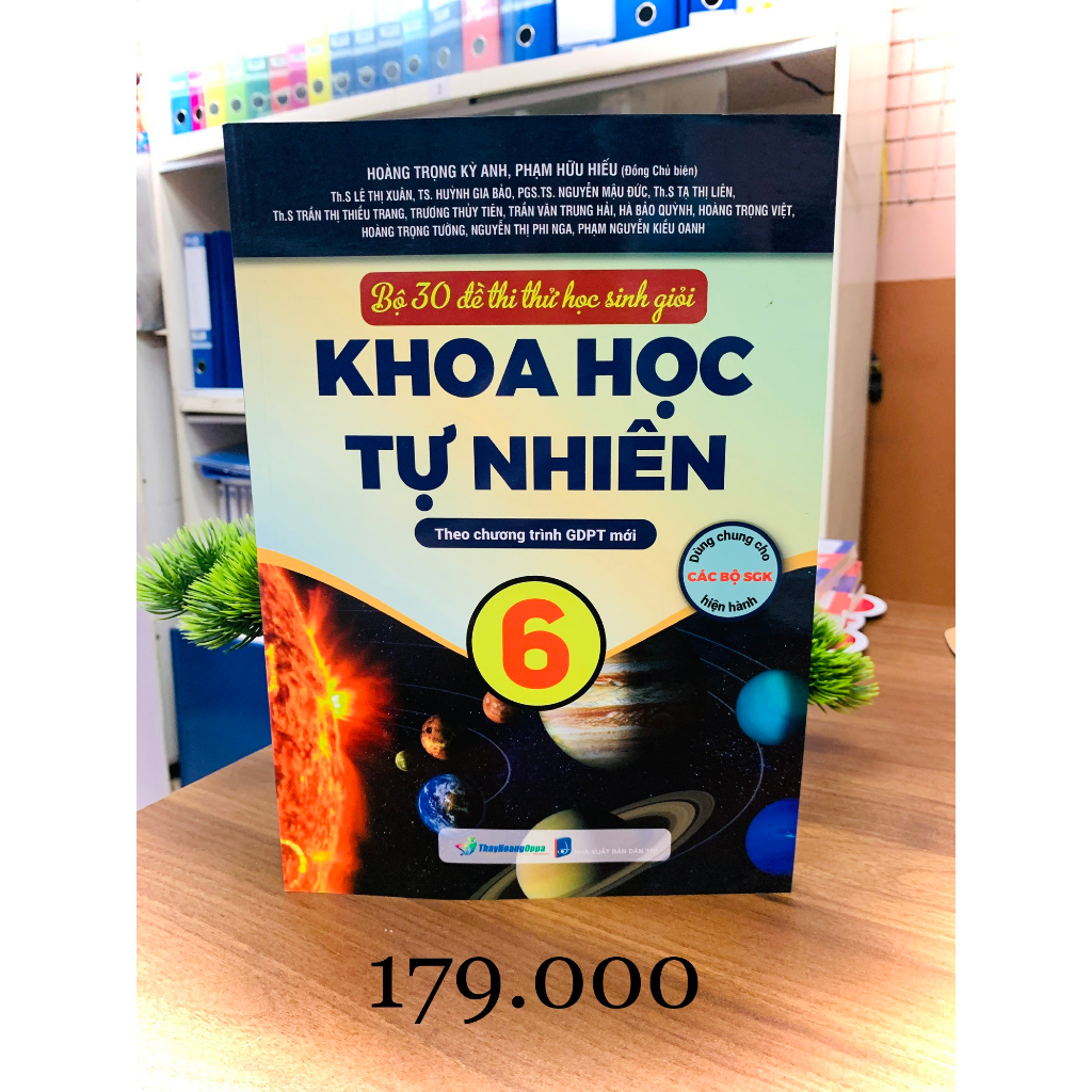Bộ 30 Đề Thi Thử Học Sinh Giỏi Khoa Học Tự Nhiên 6 OPA
