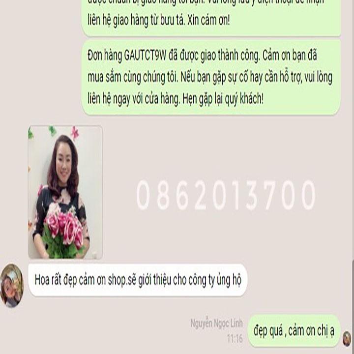 Hoa giả - Hoa Hồng Nhung Havi 1 bông , trang trí bền, đẹp, ảnh thật