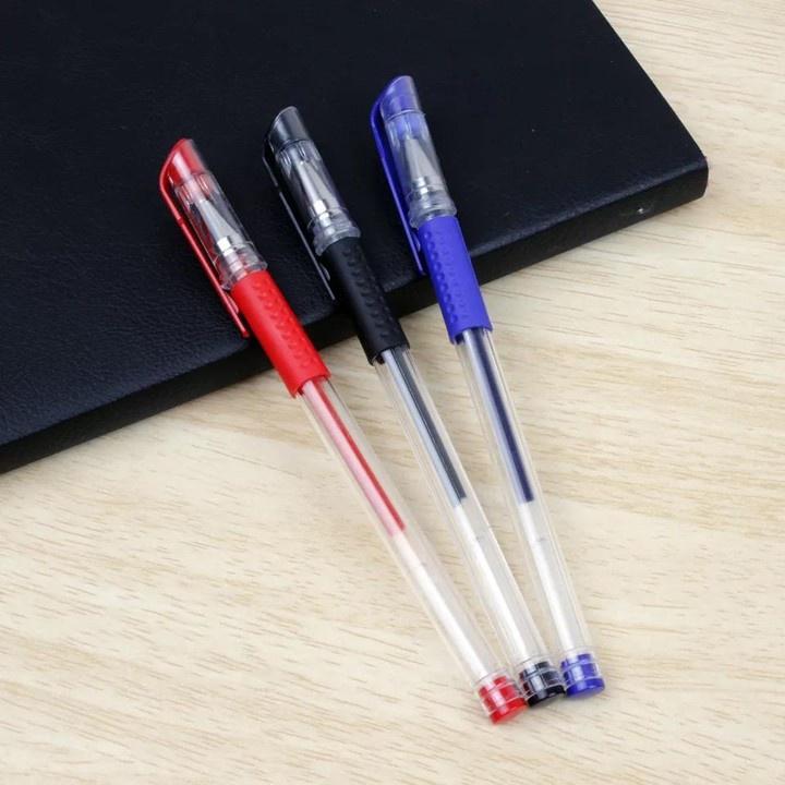 Bút Bi Mực Nước 0.5 mm Nhiều Màu Mực Đều Nét Chữ Đẹp AT0200