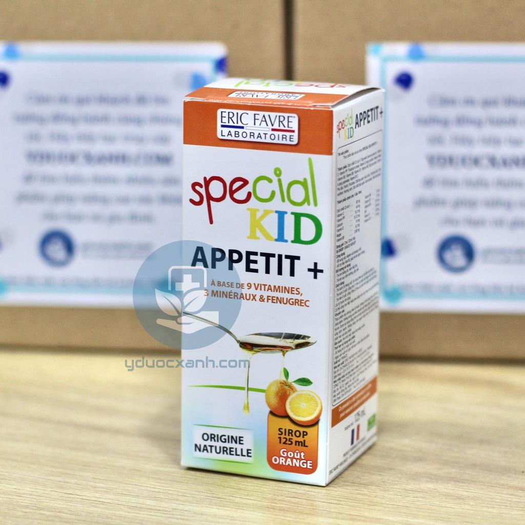 SPECIAL KID APPETIT, 125ml, Siro ăn ngon cho bé, trẻ em của Pháp - Y Dược Xanh