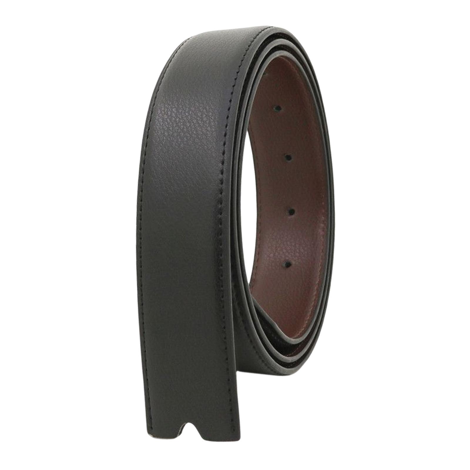 Belt without Buckle Replacement Belt Strap Waistband Adjustable Ratchet Belt Waist Belt Western Belt PU Leather Belt for Halloween Men Women