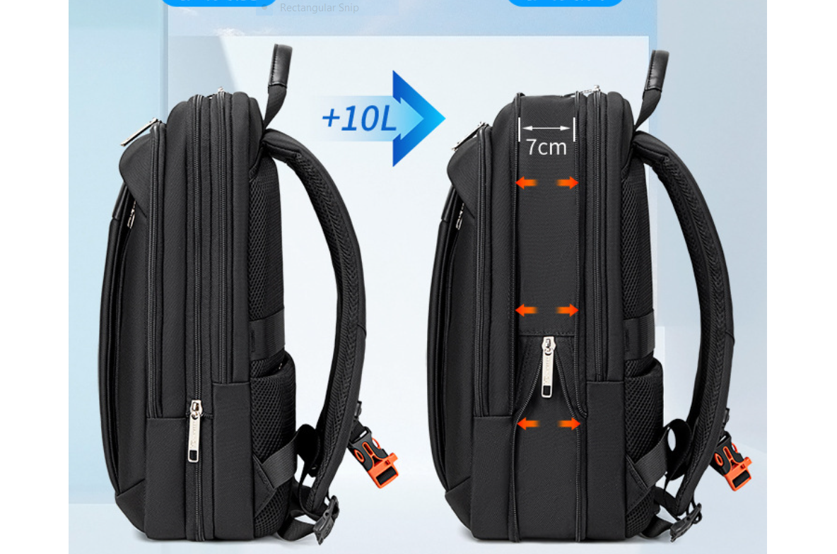 Balo laptop balo nam công sở có chức năng mở rộng và chống nước hàng siêu cao cấp