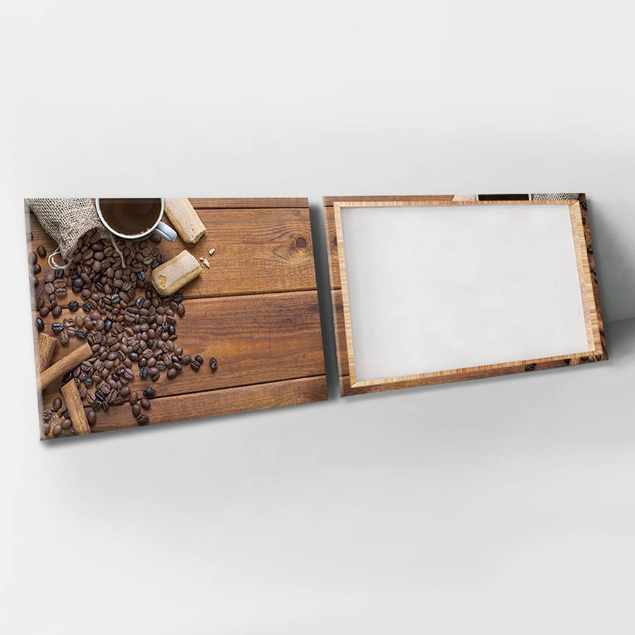 Bộ 3 Tranh Canvas Hương Cà Phê Mẫu 3 - W108