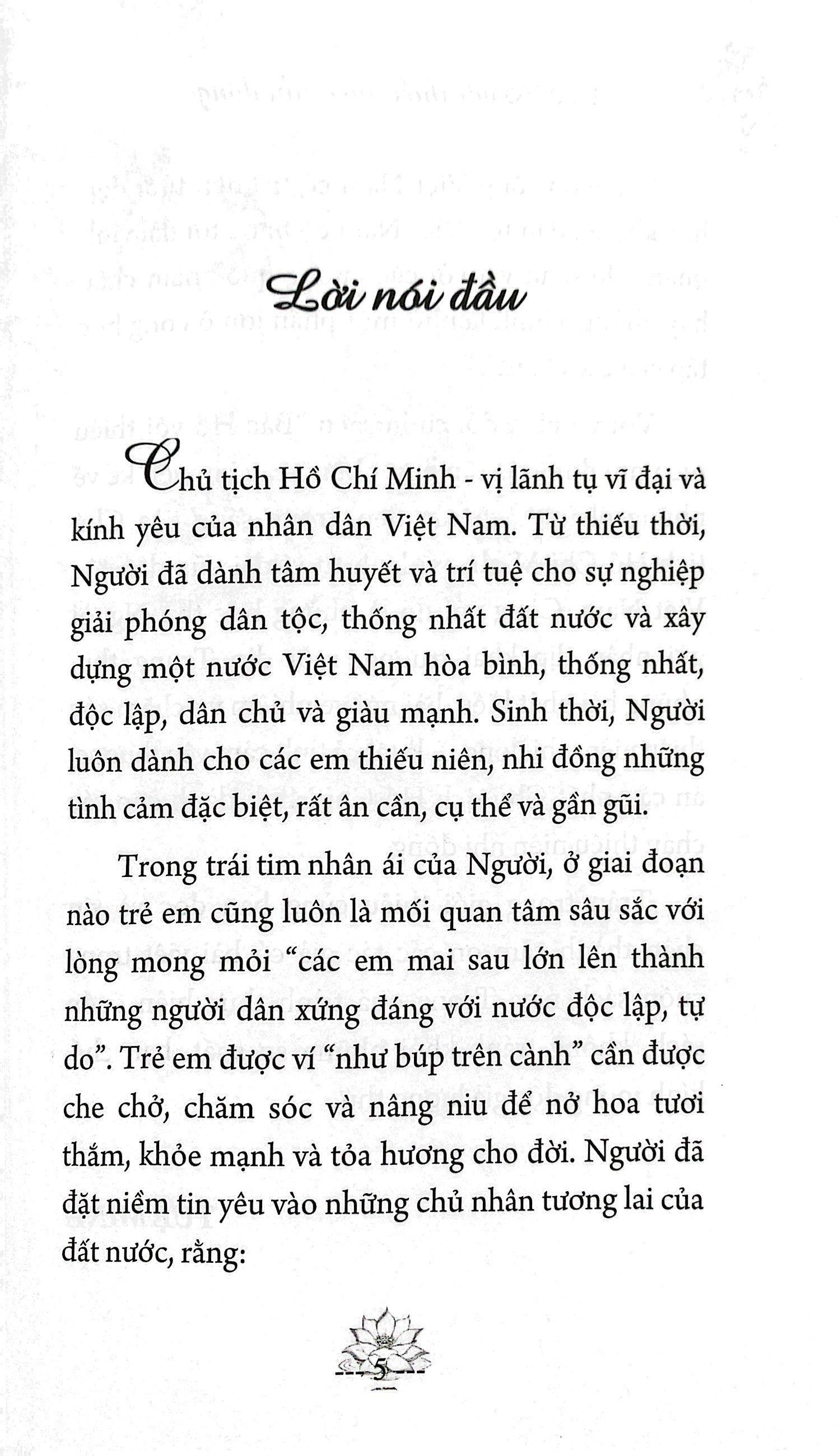 Bác Hồ Với Thiếu Niên Nhi Đồng
