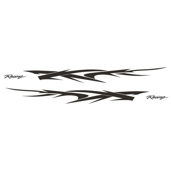 Decal dán xe ô tô, Trang trí tem xe 4 chỗ, 5 chỗ, 7 chỗ, tem xe phong cách TRD