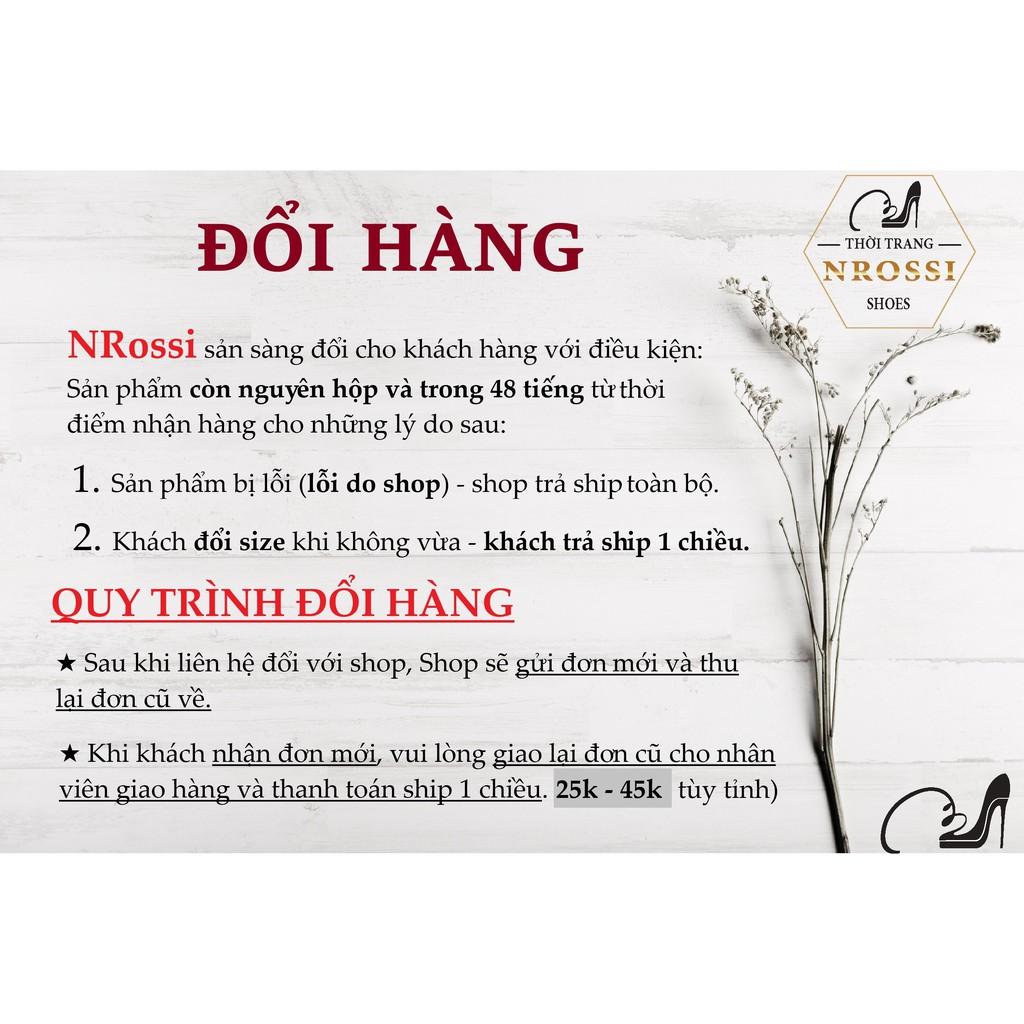 FREESHIP Giày cao gót nữ 10 phân big size NRossi