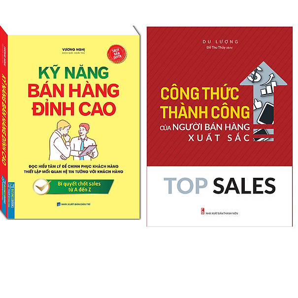 Combo Top Sales - Công Thức Thành Công Của Người Bán Hàng Xuất Sắc+Businessbooks - Kỹ Năng Bán Hàng Đỉnh Cao