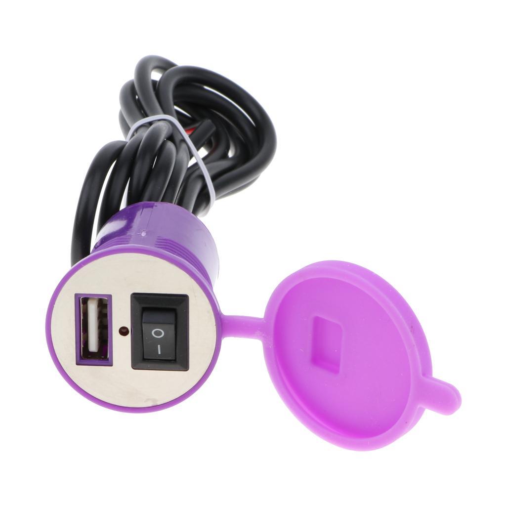 12V Dual USB Car Lighter Socket Charger Power Adapter