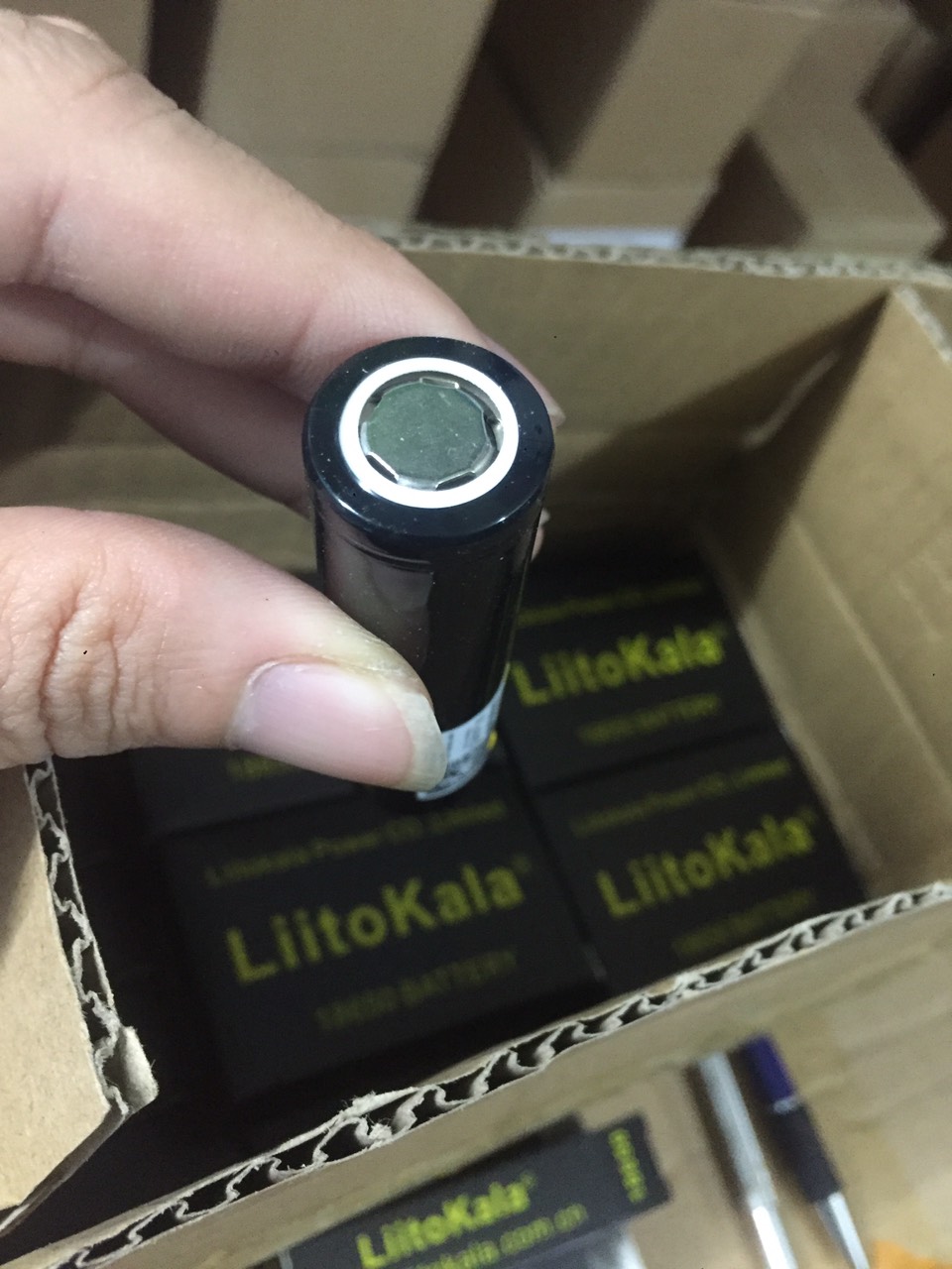 Pin sạc 18650 LiitoKala lii-22A 2200mAh Hàng Chính Hãng