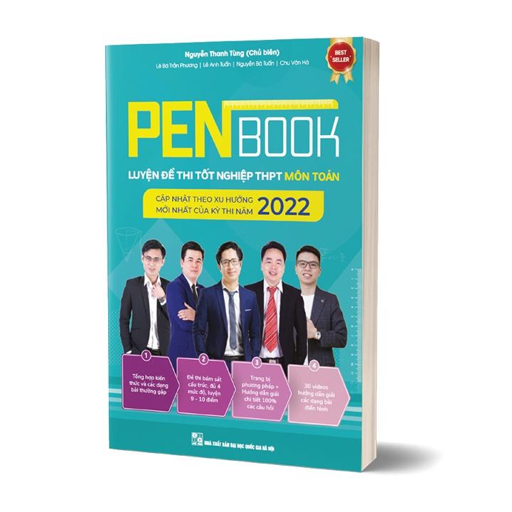 Combo Sách PENBOOK + Cấp tốc 789+ môn Toán luyện đề, tổng ôn thi THPT QG 2022 - Nhà sách Ôn luyện