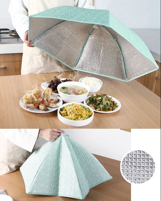 Lồng bàn gấp gọn giữ nhiệt tiện lợi
