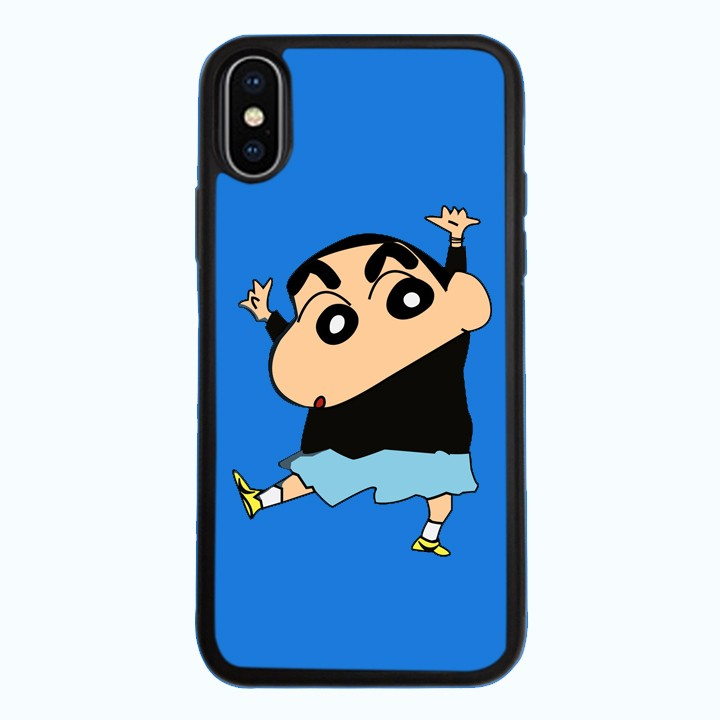 Ốp Lưng Kính Cường Lực Dành Cho Điện Thoại iPhone X Cậu Bé Bút Chì