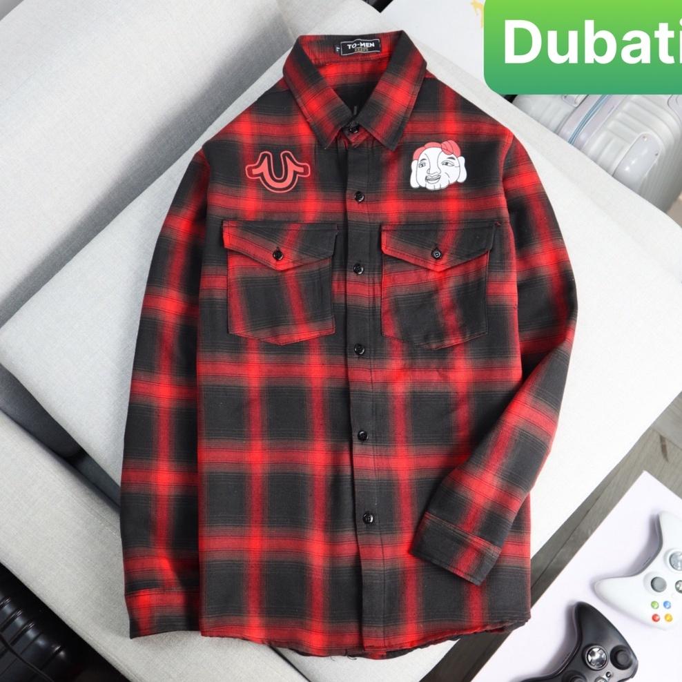 ÁO SƠ MI KATE LỤA NAM EVISU CHỐNG NHĂN HÀN QUỐC HOT TREND 2022 - DUBATI FASHION